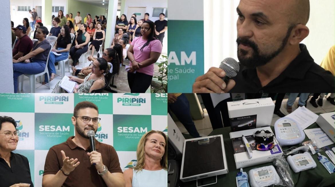 Prefeitura de Piripiri entrega novos equipamentos para fortalecer atendimento nas UBSFs