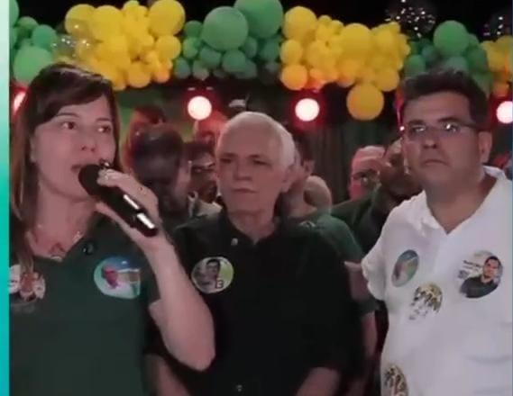 Prefeita declara apoio a Ciro, na frente de Rafael, e dispara: 