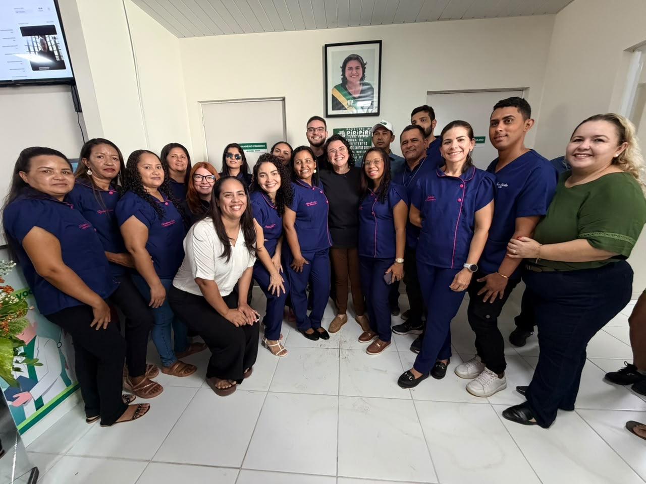 Prefeitura de Piripiri inaugura novas instalações da UBSF Ana Pinheiro dos Santos Souza, na comunidade Vertentes