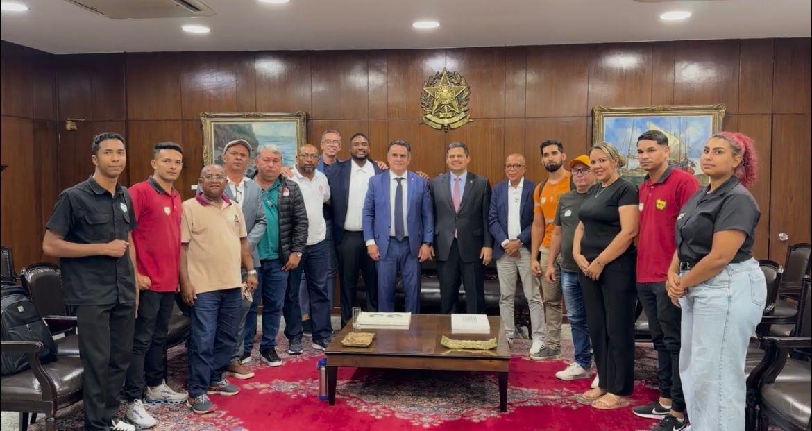Ciro Nogueira leva representantes dos garis ao Senado e cobra urgência para piso nacional da categoria