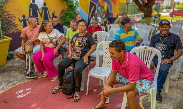 CAPS AD de Piripiri promove atividade especial em homenagem ao Dia dos Pais