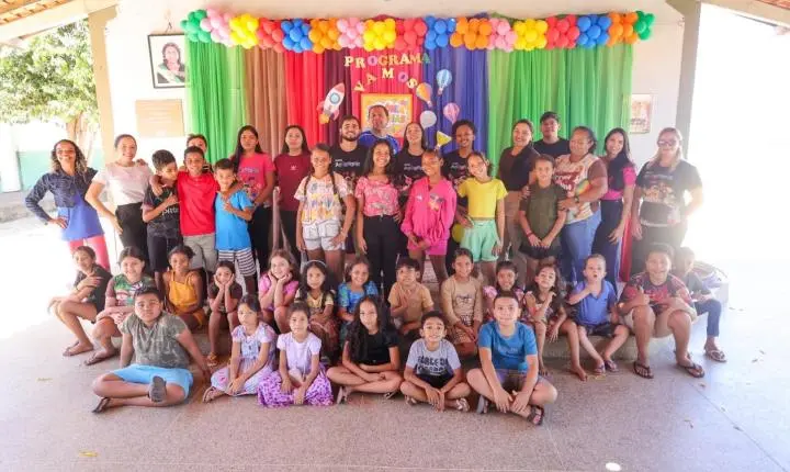 Colônia de Férias do Programa Vamos Aprender atende mais de 2 mil alunos em escolas de Piripiri