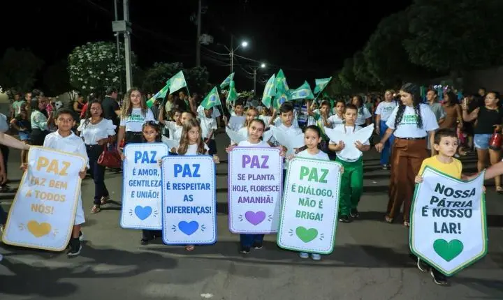 Desfile Cívico de 7 de Setembro reúne escolas, instituições e forças de segurança em Piripiri