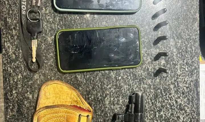 Dupla é presa após  disparos contra policiais durante perseguição em Piripiri