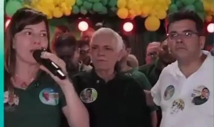 Prefeita declara apoio a Ciro, na frente de Rafael, e dispara: 
