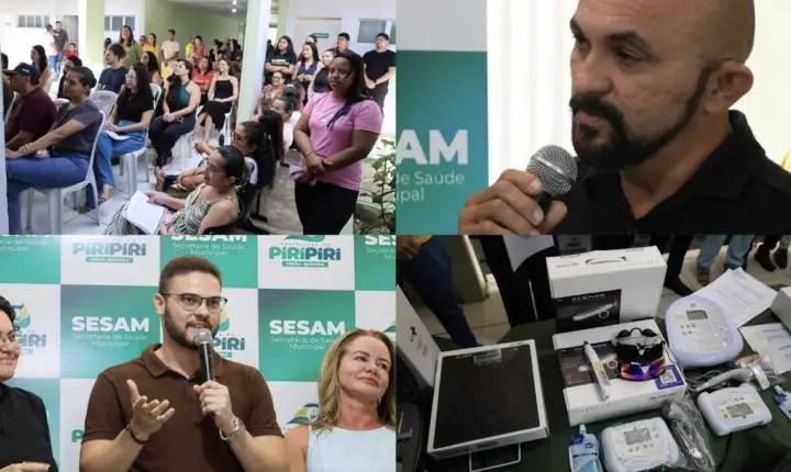 Prefeitura de Piripiri entrega novos equipamentos para fortalecer atendimento nas UBSFs