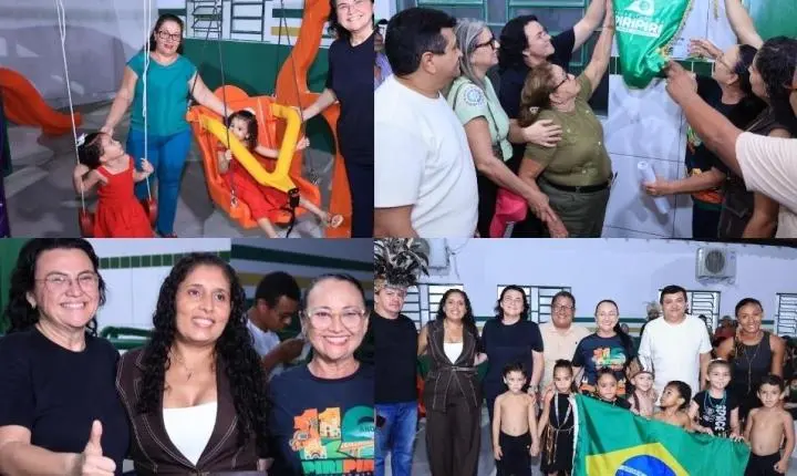 Prefeitura de Piripiri inaugura Centro de Ensino de Tempo Integral na comunidade Pequi