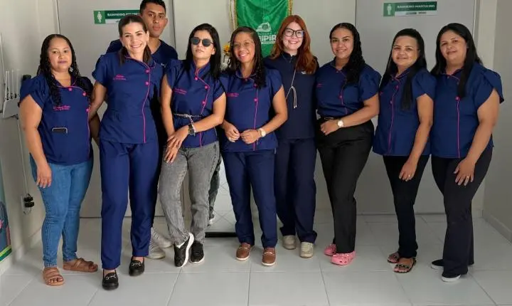 Prefeitura de Piripiri inaugura novas instalações da UBSF Ana Pinheiro dos Santos Souza, na comunidade Vertentes