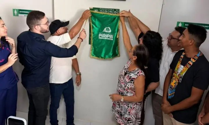 Prefeitura de Piripiri inaugura novas instalações da UBSF Ana Pinheiro dos Santos Souza, na comunidade Vertentes