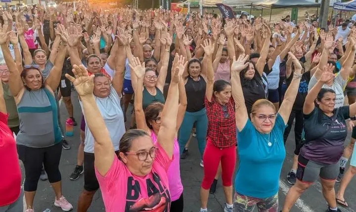 Prefeitura de Piripiri promove atividades físicas gratuitas por meio do projeto Saúde em Movimento