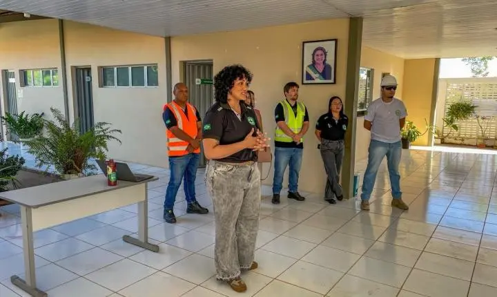 Prefeitura de Piripiri promove palestra sobre segurança do trabalho e uso de EPIs