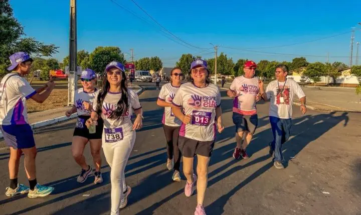 Prefeitura de Piripiri realiza primeira corrida “Piripiri por Elas” pelo enfrentamento à violência contra a mulher