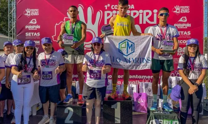 Prefeitura de Piripiri realiza primeira corrida “Piripiri por Elas” pelo enfrentamento à violência contra a mulher