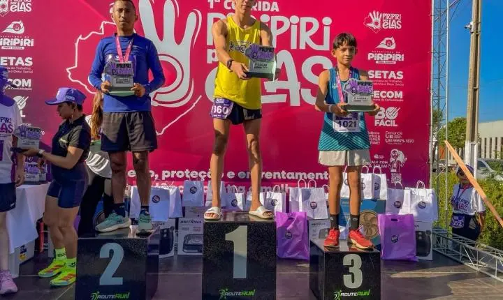 Prefeitura de Piripiri realiza primeira corrida “Piripiri por Elas” pelo enfrentamento à violência contra a mulher