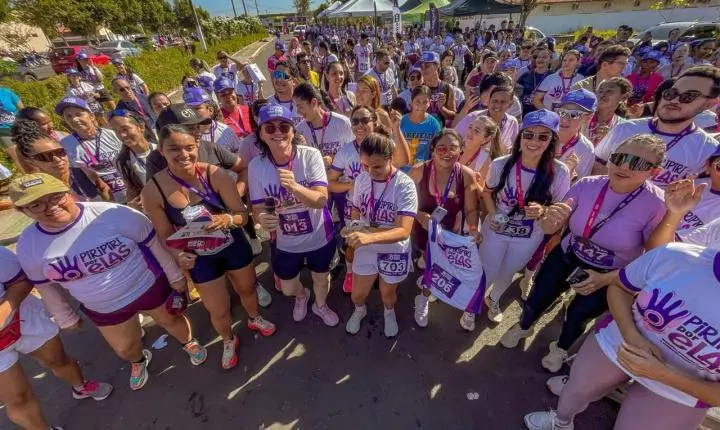 Prefeitura de Piripiri realiza primeira corrida “Piripiri por Elas” pelo enfrentamento à violência contra a mulher