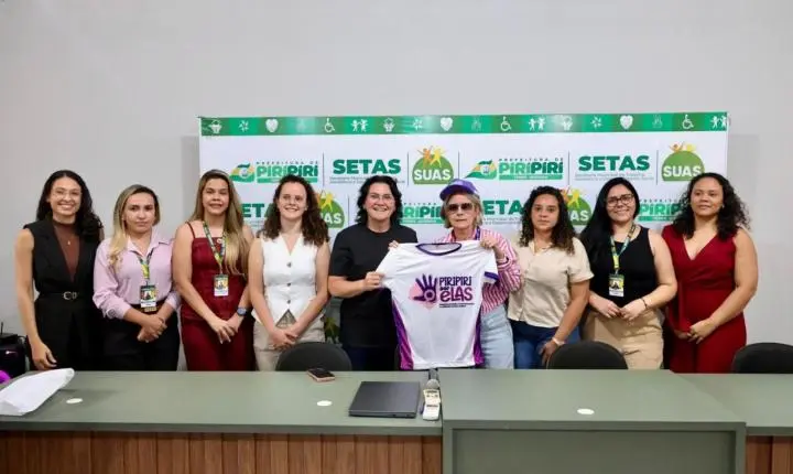 Prefeitura de Piripiri recebe visita técnica para implantação do Centro de Referência da Mulher